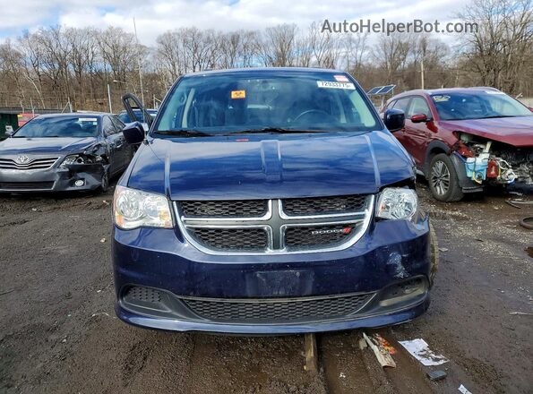 2C4RDGCG5GR256650 2016 DODGE GRAND Blue Front view