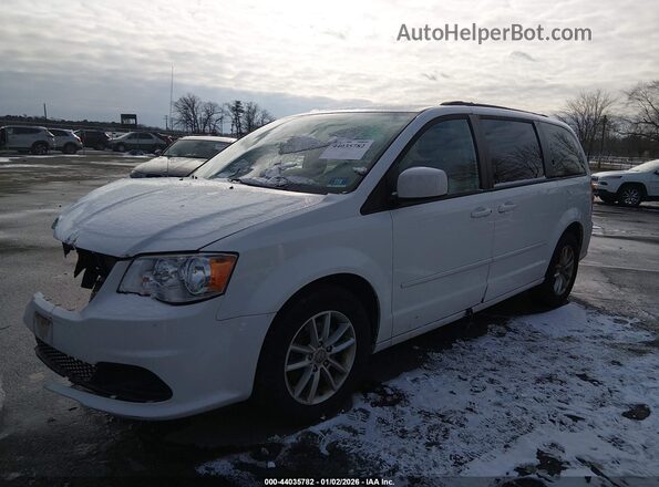 2C4RDGCG7GR352618 2016 DODGE GRAND CARAVAN White Передня ліва чверть
