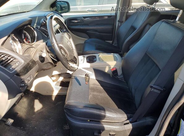 2C4RDGCG7HR700063 2017 DODGE CARAVAN Black Vista interior delantera