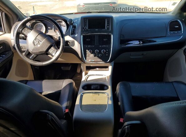 2C4RDGCG7HR700063 2017 DODGE CARAVAN Black Vista del salpicadero