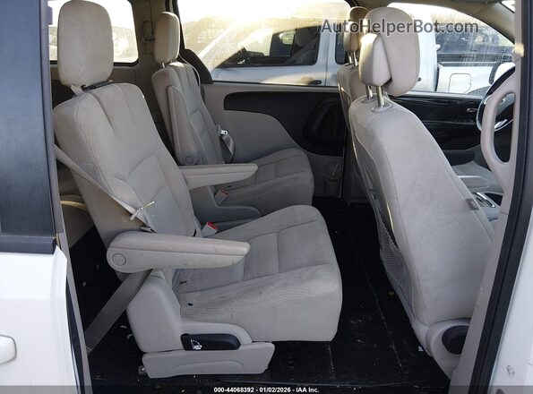 2C4RDGCG8GR132419 2016 DODGE GRAND CARAVAN White Vista de la etiqueta del VIN