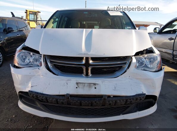 2C4RDGCG8GR132419 2016 DODGE GRAND CARAVAN White Vista del cuadro de instrumentos