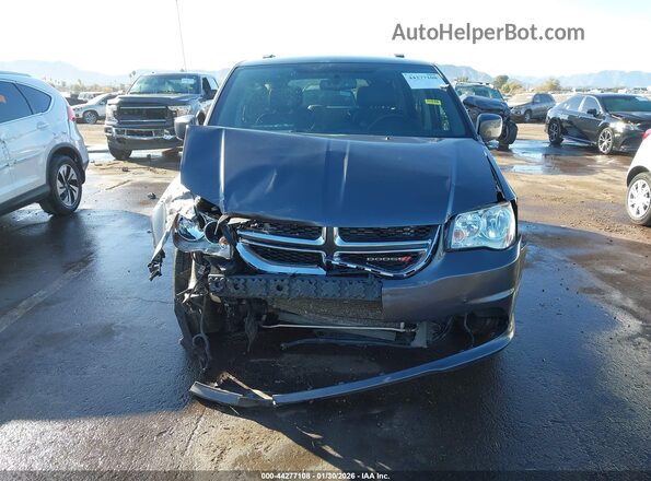 2C4RDGCG8JR134162 2018 DODGE GRAND CARAVAN Black Rear interior view