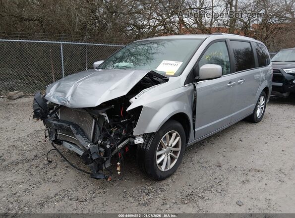 2C4RDGCG9JR210245 2018 DODGE GRAND CARAVAN Silver Front left
