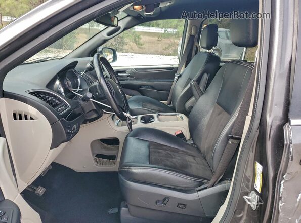 2C4RDGCG9LR174169 2020 DODGE GRAND Gray Widok wnętrza z przodu