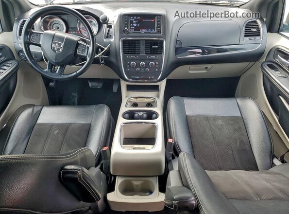2C4RDGCG9LR174169 2020 DODGE GRAND Gray Widok deski rozdzielczej