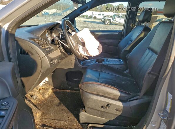 2C4RDGEG2LR160367 2020 DODGE GRAND Silver წინა სალონის ხედი