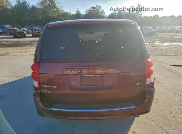 2C4RDGEG2LR188086 2020 DODGE CARAVAN Red უკანა ხედი