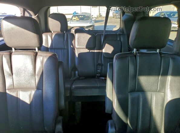 2C4RDGEG2LR188086 2020 DODGE CARAVAN Red უკანა სავარძლების ხედი