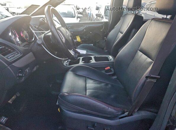 2C4RDGEG4LR207995 2020 DODGE GRAND Black წინა სალონის ხედი