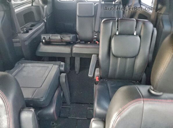 2C4RDGEG4LR207995 2020 DODGE GRAND Black უკანა სავარძლების ხედი