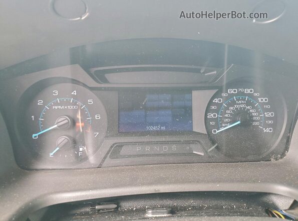 2FMGK5B80GBA21007 2016 FORD FLEX White ხელსაწყოთა პანელის ხედი