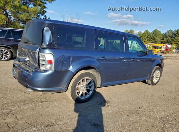 2FMGK5B85JBA00001 2018 FORD FLEX Blue 