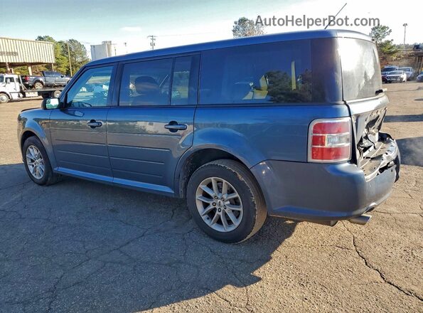 2FMGK5B85JBA00001 2018 FORD FLEX Blue 