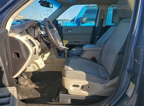 2FMGK5B85JBA00001 2018 FORD FLEX Blue 