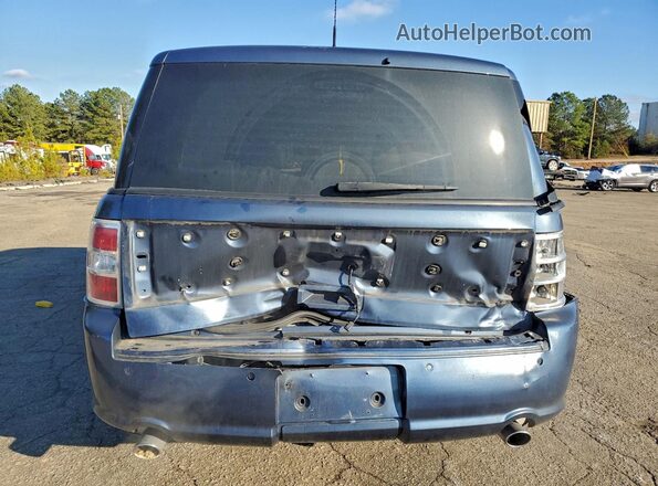 2FMGK5B85JBA00001 2018 FORD FLEX Blue 