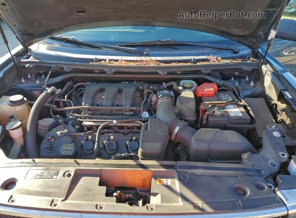 2FMGK5B85JBA00001 2018 FORD FLEX Blue 
