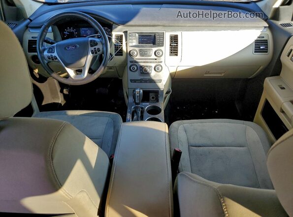 2FMGK5B85JBA00001 2018 FORD FLEX Blue 