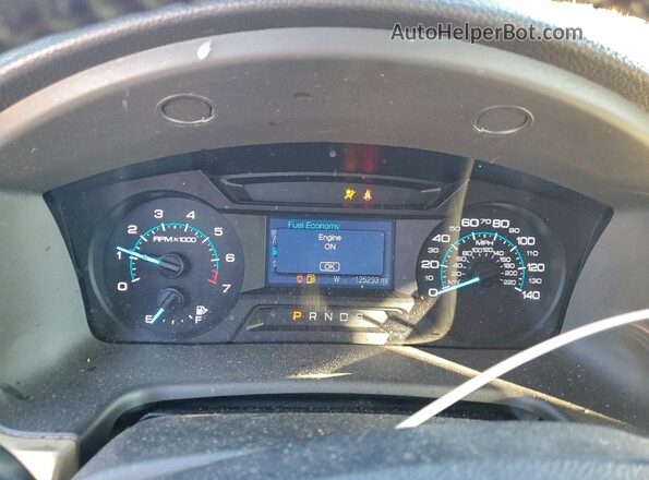 2FMGK5B85JBA00001 2018 FORD FLEX Blue 
