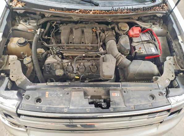 2FMGK5B88GBA21286 2016 FORD FLEX Silver უკანა სალონის ხედი