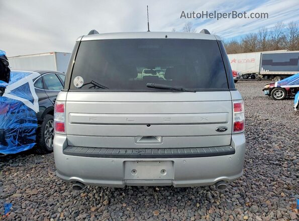 2FMGK5B88GBA21286 2016 FORD FLEX Silver უკანა ხედი