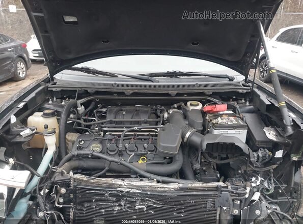 2FMGK5C85GBA00510 2016 FORD FLEX Black Rear view