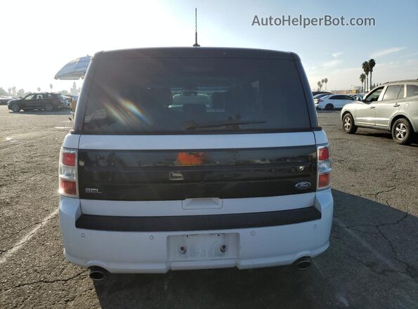 2FMGK5C86GBA24556 2016 FORD FLEX Белый Вид сзади