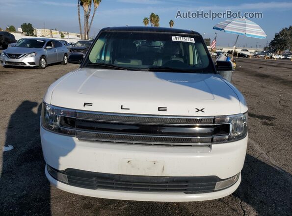2FMGK5C86GBA24556 2016 FORD FLEX Белый Вид спереди