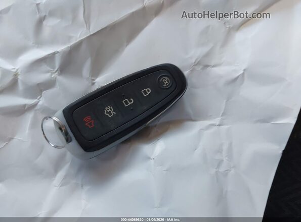 2FMGK5C86HBA03790 2017 FORD FLEX Black Dashboard view