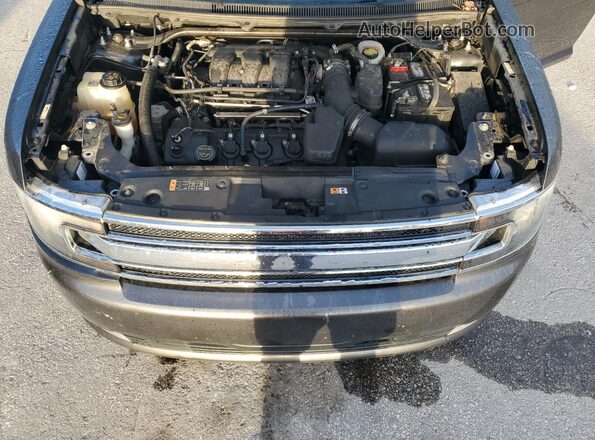 2FMGK5C86JBA09014 2018 FORD FLEX Серый Вид подкапотного пространства