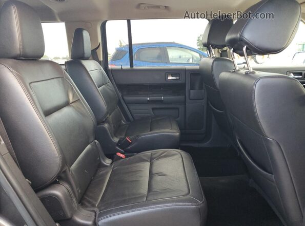 2FMGK5C86JBA09014 2018 FORD FLEX Серый Вид задней части салона
