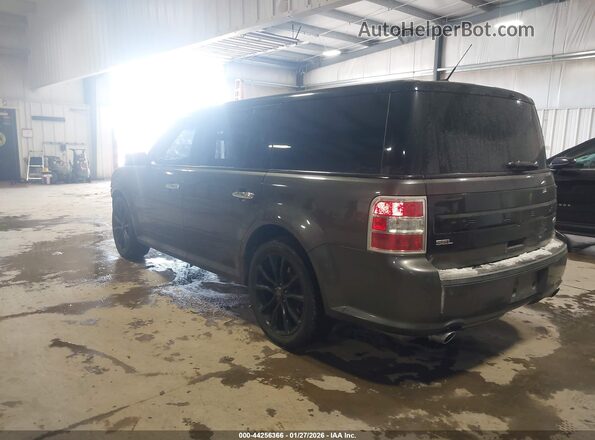 2FMGK5C8XHBA10399 2017 FORD FLEX Gray Trasero izquierdo
