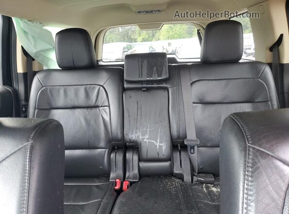 2FMGK5D8XGBA02154 2016 FORD FLEX Black Հետևի նստատեղերի տեսք