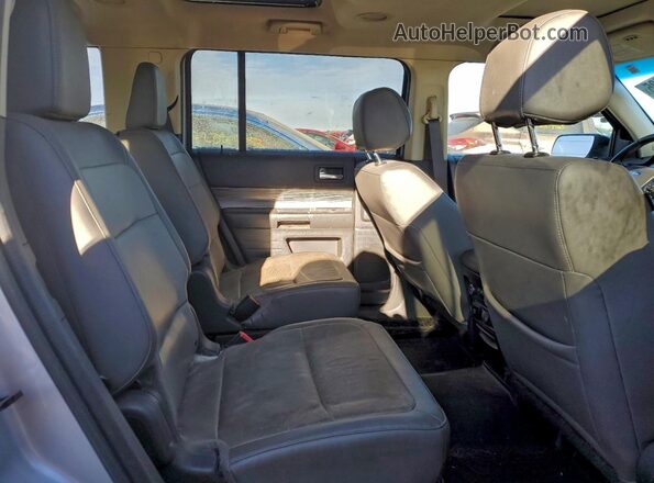 2FMHK6C80GBA23297 2016 FORD FLEX Silver Вид задньої частини салону