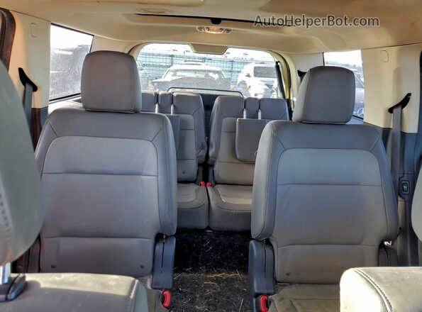 2FMHK6C80GBA23297 2016 FORD FLEX Silver Вид задніх сидінь
