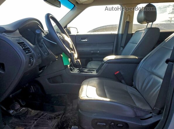 2FMHK6C80GBA23297 2016 FORD FLEX Silver Вид салону спереду