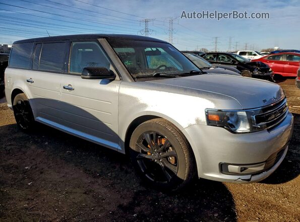 2FMHK6C80GBA23297 2016 FORD FLEX Silver Передня права чверть