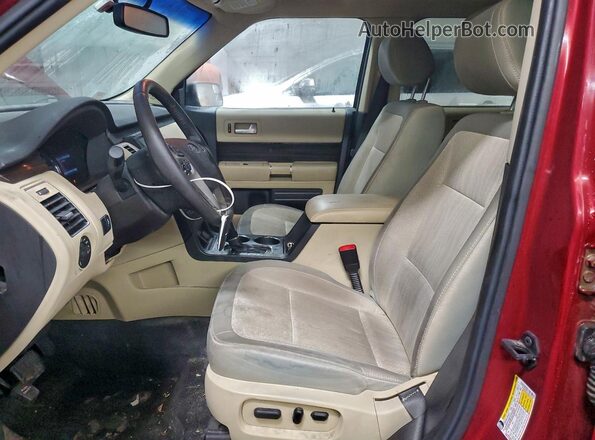 2FMHK6C81GBA04788 2016 FORD FLEX Red Vista interior delantera