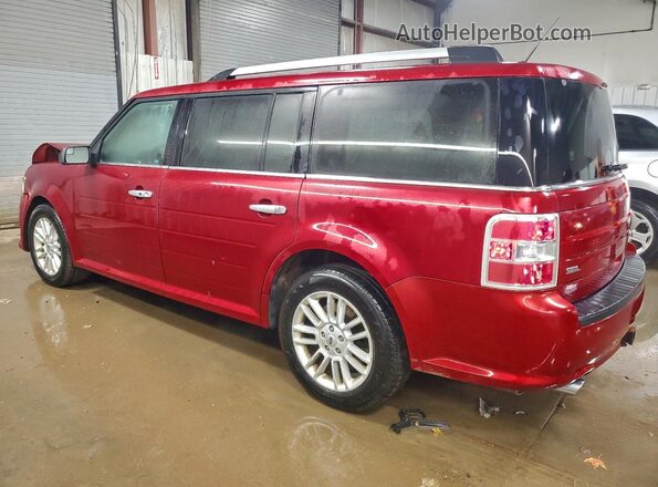 2FMHK6C81GBA04788 2016 FORD FLEX Red Trasero izquierdo