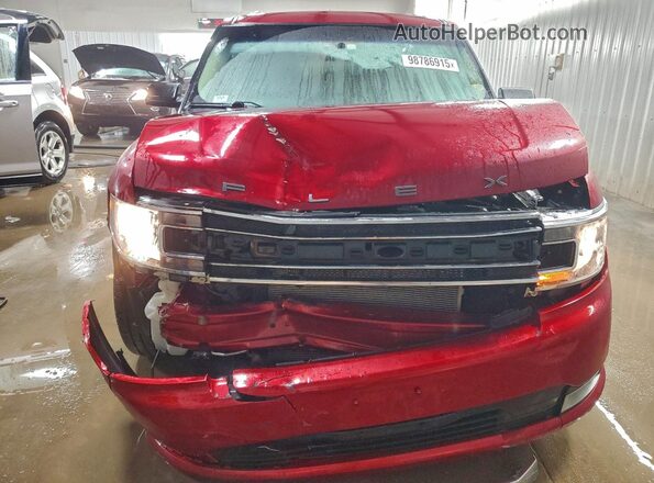 2FMHK6C81GBA04788 2016 FORD FLEX Red Vista frontal