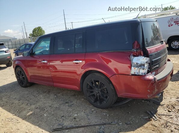 2FMHK6D80GBA03405 2016 FORD FLEX Red Tył lewy