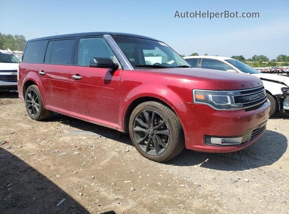 2FMHK6D80GBA03405 2016 FORD FLEX Red Przód prawy