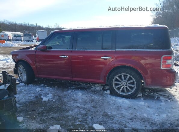 2FMHK6D86KBA20606 2019 FORD FLEX Red Панорамний вид салону 360°