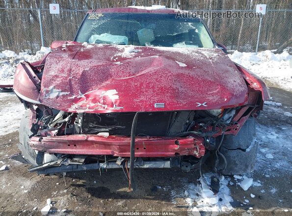2FMHK6D86KBA20606 2019 FORD FLEX Red Вид щитка приладів