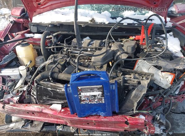 2FMHK6D86KBA20606 2019 FORD FLEX Red Вид ззаду