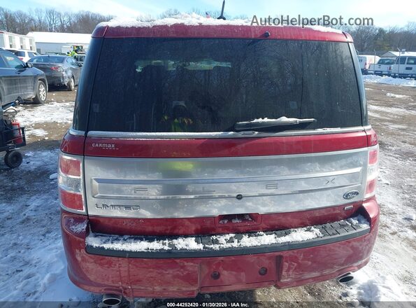 2FMHK6D86KBA20606 2019 FORD FLEX Red 