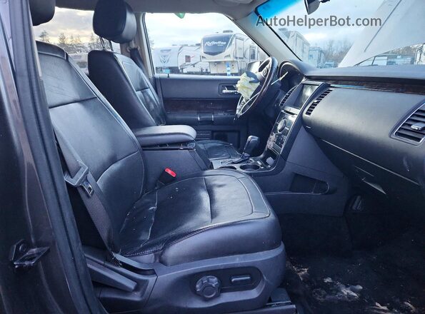 2FMHK6D8XJBA13320 2018 FORD FLEX Gray 