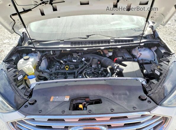 2FMPK3G98LBB42724 2020 FORD EDGE White Engine compartment view