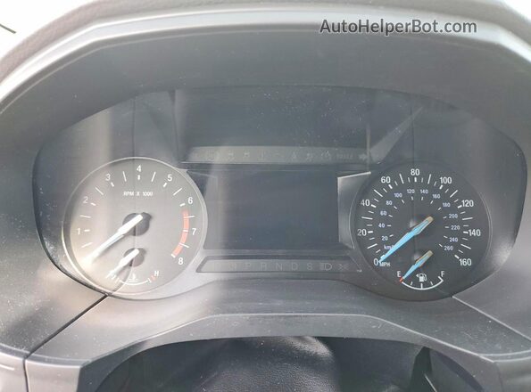 2FMPK3G98LBB42724 2020 FORD EDGE White Instrument cluster view