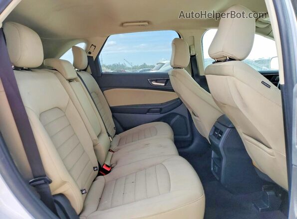 2FMPK3G98LBB42724 2020 FORD EDGE White Rear interior view